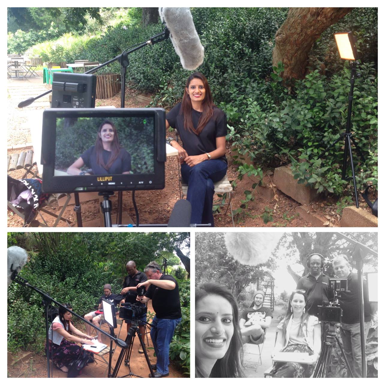 Filming for Trace Sports Stars International